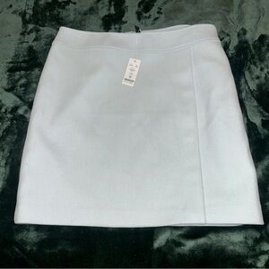 White House black market brand new boot skirt 6P light blue/ice cap